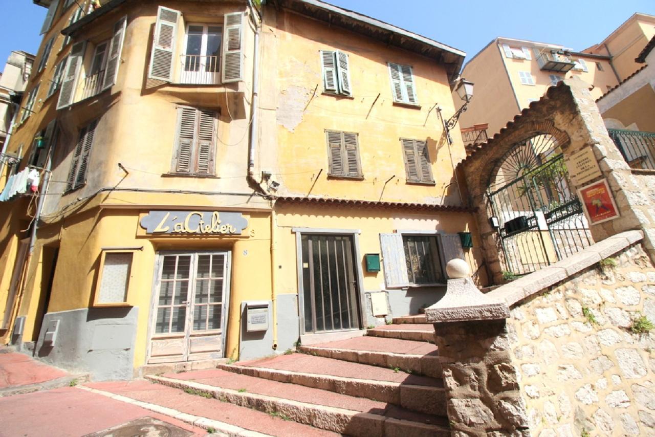 Appartement Nice Booking - Atelier Du Vieux Nice Terrasse Extérieur photo